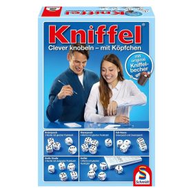   Schmidt Spiele Kniffel - Kockapóker bőr dobópohárral társasjáték (49030) 