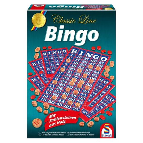  Schmidt Spiele Classic Line, Bingo társasjáték (49089) 