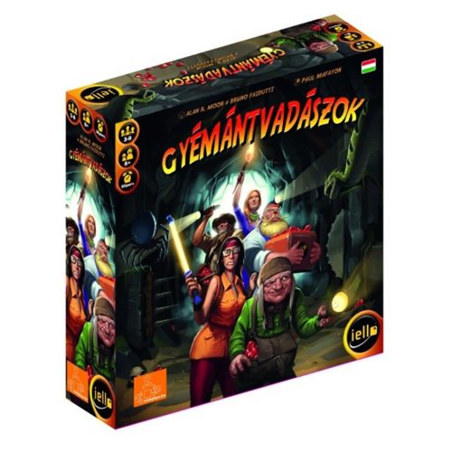 Gamer Café Gyémántvadászok társasjáték 