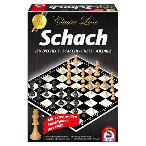  Schmidt Spiele Sakk nagy figurákkal társasjáték (49082) 
