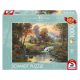  Schmidt Spiele Mountain Retreat, Thomas Kinkade, 1000 db (58445) Kirakó