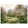  Schmidt Spiele Gardens beyond Spring Gate, Thomas Kinkade, 2000 db (57453) Kirakó