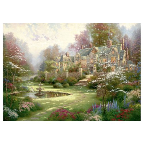Schmidt Spiele Gardens beyond Spring Gate, Thomas Kinkade, 2000 db (57453) Kirakó