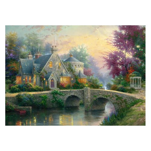 Schmidt Spiele Lamplight Manor, Thomas Kinkade, 3000 db (57463) Kirakó