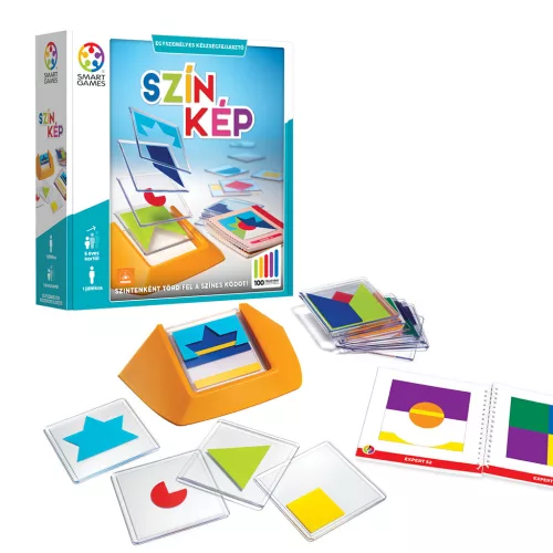 Szín kép készségfejlesztő játék