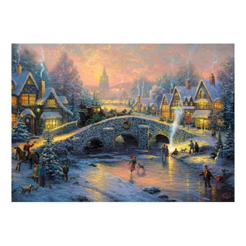 Schmidt Spiele Spirit of Christmas, Thomas Kinkade, 1000 db (58450) Kirakó