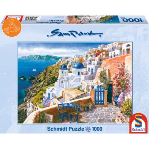 View from Santorin, Sam Park, 1000 db (58560) - Puzzle - Kirakó